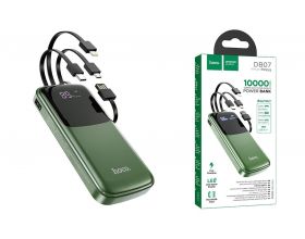 Универсальный дополнительный аккумулятор Power Bank HOCO DB07 large screen (10000 mAh) (зеленый)