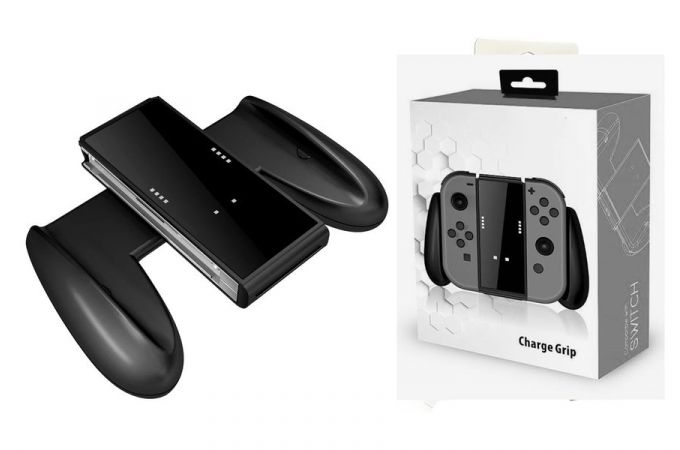 Подзаряжающий держатель Joy-Con Charging Grip Controller для Nintendo Switch (Lucky Fox)