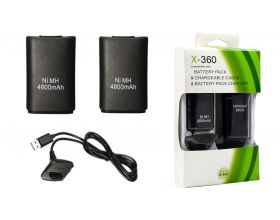 Зарядное устройство для X-Box 360 Play and Charger Kit (5 в1)