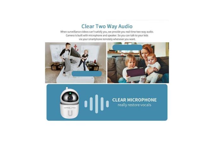 Видеокамера Орбита OT-VNI41 Черная IP-WI-FI (1920*1080, 2Mpix, 3,6мм, пластик)