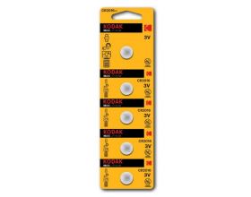 Батарейка литиевая KODAK CR2016/5BL MAX Lithium цена за блистер 5 шт