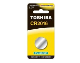 Батарейка литиевая Toshiba CR2016/1BL (цена за блистер 1 шт)