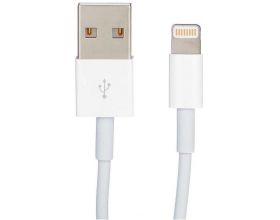 Кабель USB - Lightning Apple MXLY2ZM/A (белый) 1м