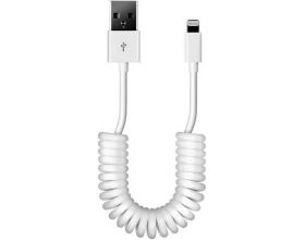 Кабель USB - Lightning BoraSCO Apple 8-pin (20548) 2A (белый) 2м