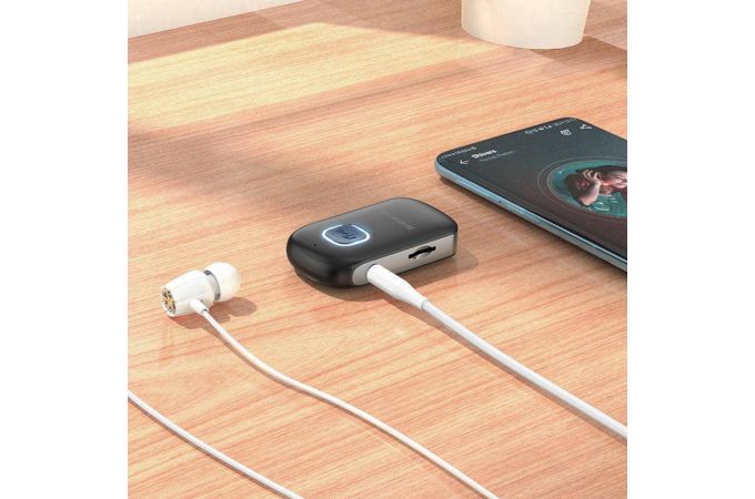 Bluetooth адаптер для автомагнитолы BOROFONE BC42 AUX BT receiver