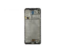 Дисплей для Samsung A217F Galaxy A21s Black в сборе с тачскрином + рамка 100%