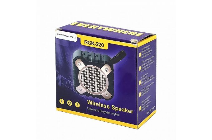 Портативная беспроводная колонка RGK-220