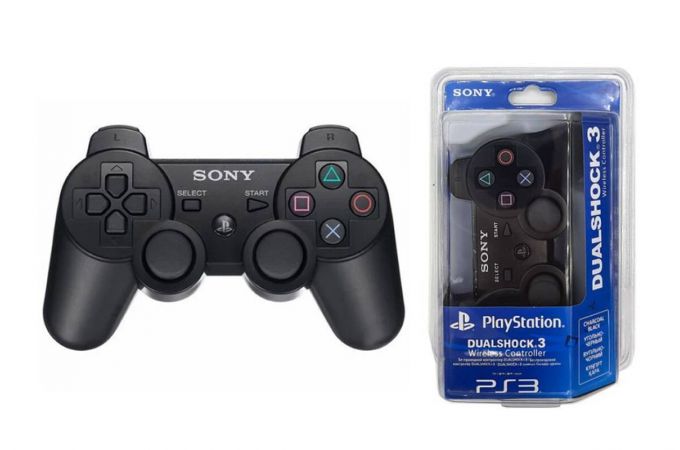 Геймпад беспроводной для Sony PlayStation 3 (упаковка блистер) черный PS3
