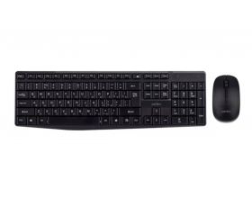 Комплект клавиатура+мышь беспроводной Perfeo "DUET" USB PF_A4499 (черный)