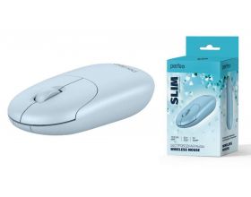 Мышь беспроводная Perfeo "SLIM", 3 кн, DPI 1200, USB, PF_A4789 (голубой)