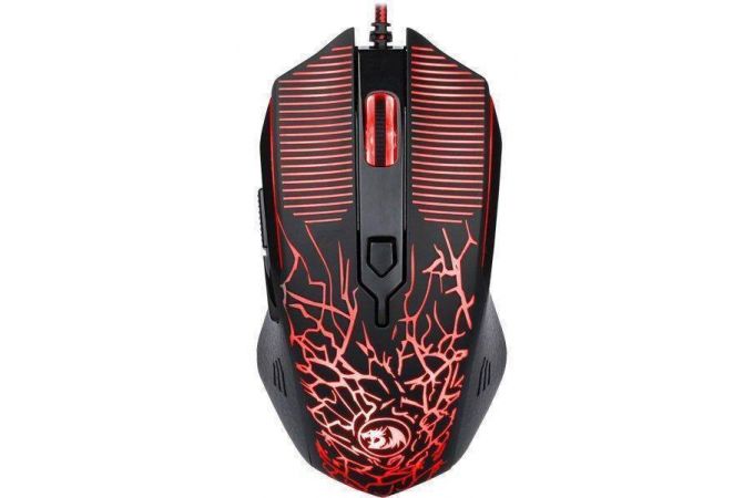 Мышь игровая проводная Redragon Inquisitor 2 (черно-красный)