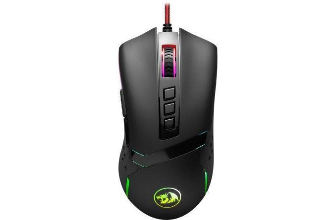 Мышь игровая проводная Redragon Octopus (черный)