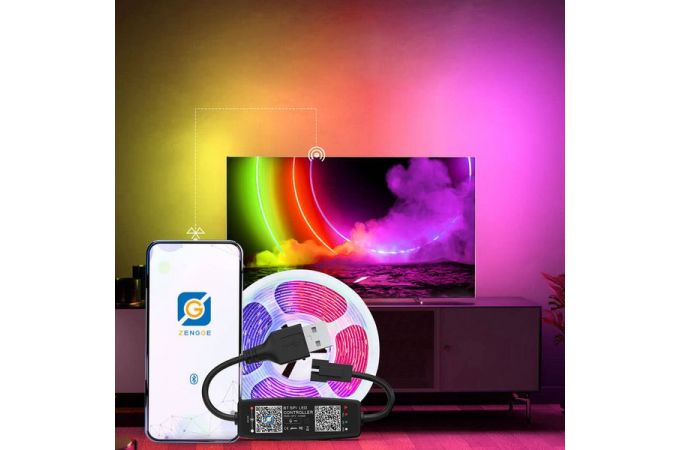 LED контроллер Огонек OG-LDL43 USB 5В (Bluetooth, RGB)