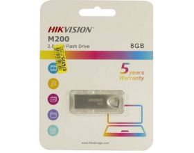 USB флеш накопитель  8 Gb Hikvision M200 серебро металл  / HS-USB-M200/8G