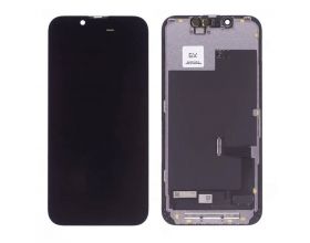 Дисплей для iPhone 13 mini (A2630) в сборе с тачскрином (черный) OLED GX