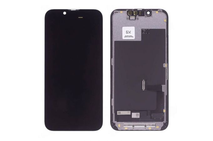 Дисплей для iPhone 13 mini (A2630) в сборе с тачскрином (черный) OLED GX