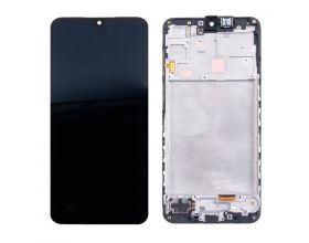 Дисплей для Samsung A166B Galaxy A16 5G Black в сборе с тачскрином + рамка 100%