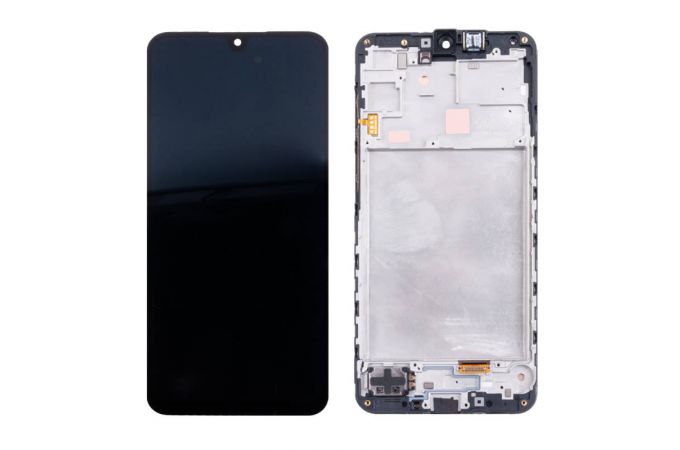 Дисплей для Samsung A166B Galaxy A16 5G Black в сборе с тачскрином + рамка 100%