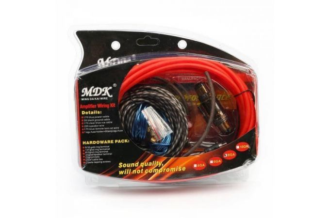 Набор кабелей для автоакустики MDK 8GA (5м)