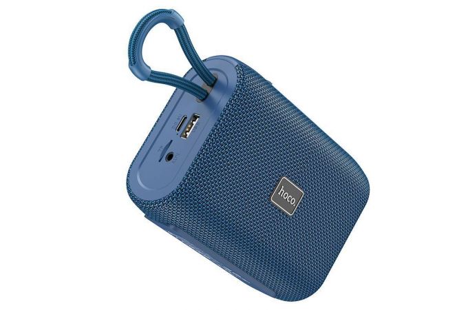 Портативная беспроводная колонка HOCO HC15 sports BT (синий) 2 в 1