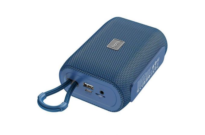 Портативная беспроводная колонка HOCO HC15 sports BT (синий) 2 в 1