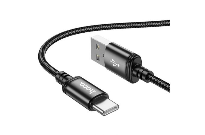 Кабель USB - USB Type-C HOCO X89 (черный) 1м