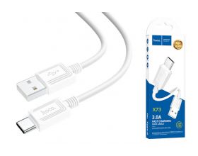 Кабель USB - USB Type-C HOCO X73 (белый) 1м