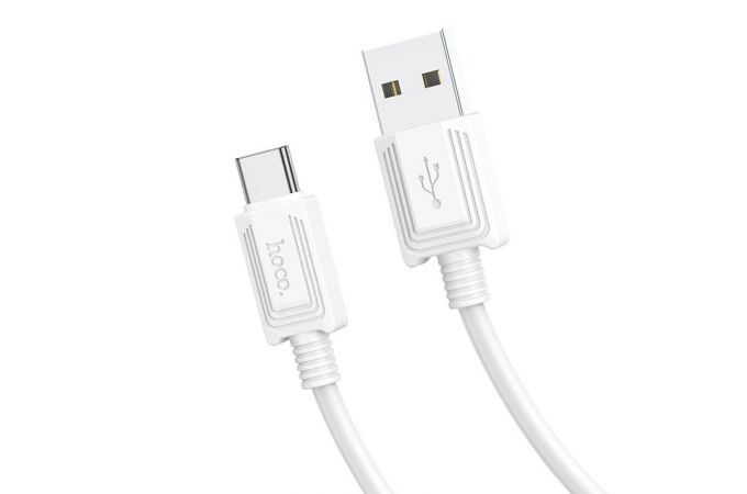 Кабель USB - USB Type-C HOCO X73 (белый) 1м