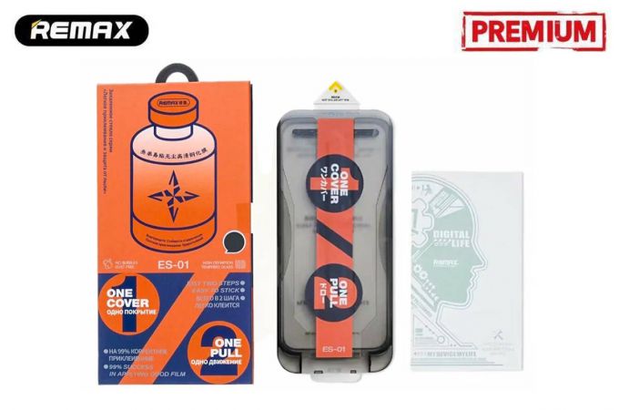 Защитное стекло Remax Medicine Glass ES-01 с апликатором  for Iphone XR / 11