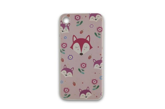 Чехол силиконовый iPhone XR с рисунком "Животные" 6 видов