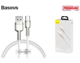 Кабель USB - USB Type-C BASEUS Cafule Series Metal 6A, 66W, 1 м, белый