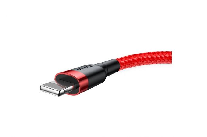 Кабель USB - Lightning BASEUS Cafule, 1.5А (красный+красный) 2м