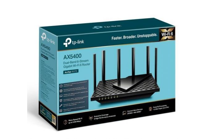 Wi-Fi роутер TP-Link Archer AX73 (Wi-Fi 6)