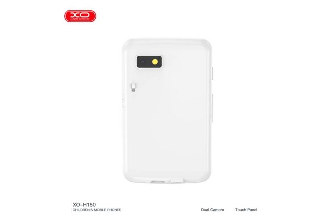 Телефон XO H150 Kids Smart 2G Cell Phone 2.8” Screen 30W Pixel (With Case + Lanyard) White+Blue