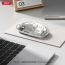 Мышь беспроводная XO M12 Bluetooth wireless transparent mouse Off-White