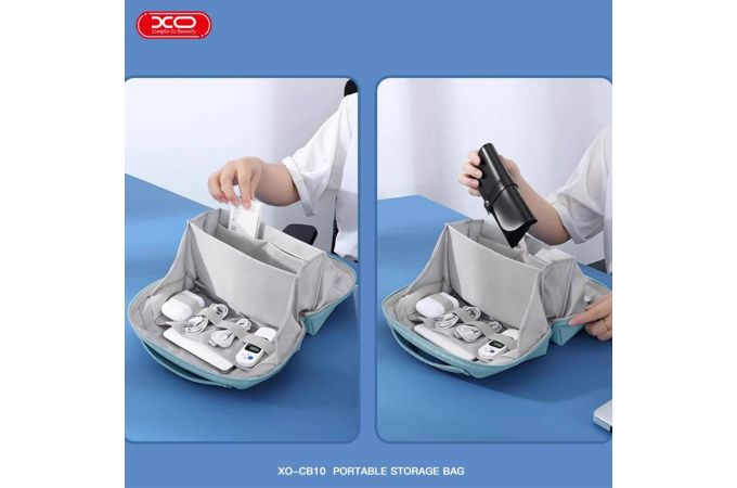 Сумка XO CB10 Volcano Portable Digital Organizer Black