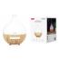 Увлажнитель воздуха XO HF12 Transparent+Wood Grain Model Colorful Lights Spray Humidifying Aromatherapy Diffuser White