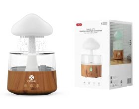 Увлажнитель воздуха XO HF10 Raining Clouds Colorful Lights Humidifier Aromatherapy Diffuser (EU) White