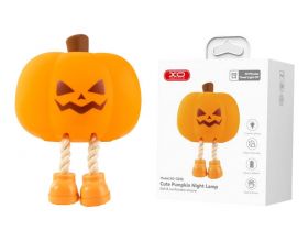 Светильник XO OZ08 Тыква Pumpkin Silicone Pat Light 500mAh Orange