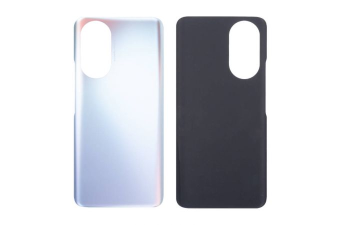 Задняя крышка для Huawei Honor X7 (CMA-LX1/CMA-LX2) (серебро)