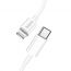 Кабель USB Type-C - Lightning HOCO X36 PD18W 3A (белый) 1м