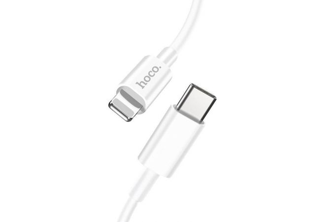 Кабель USB Type-C - Lightning HOCO X36 PD18W 3A (белый) 1м