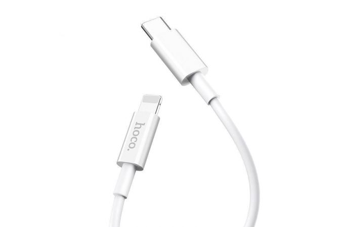 Кабель USB Type-C - Lightning HOCO X36 PD18W 3A (белый) 1м