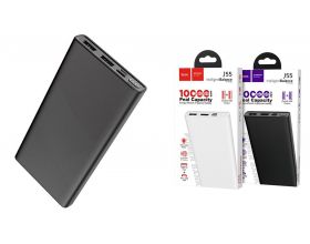 Универсальный дополнительный аккумулятор Power Bank HOCO J55 (10000 mAh) (черный)