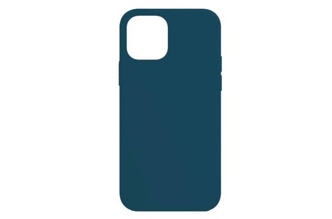 Чехол для iPhone 13 (6.1) Silicone Case Soft Touch (темно-синий) 8