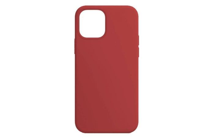Чехол для iPhone 13 (6.1) Silicone Case Soft Touch (красная роза) 36