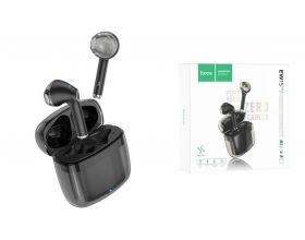Наушники вакуумные беспроводные HOCO EW15 Clear Explore Edition true BT headset Bluetooth (черный)