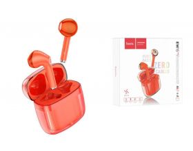 Наушники вакуумные беспроводные HOCO EW15 Clear Explore Edition true BT headset Bluetooth (оранжевый)