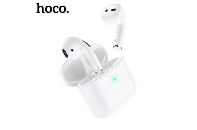 Наушники вакуумные беспроводные HOCO EW03 Plus True wireless Bluetooth (белый)