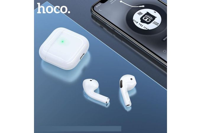 Наушники вакуумные беспроводные HOCO EW03 Plus True wireless Bluetooth (белый)